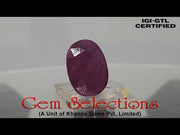 5.66 Ratti Natural Neo Burma Ruby with Govt. Lab Certificate-(5661)